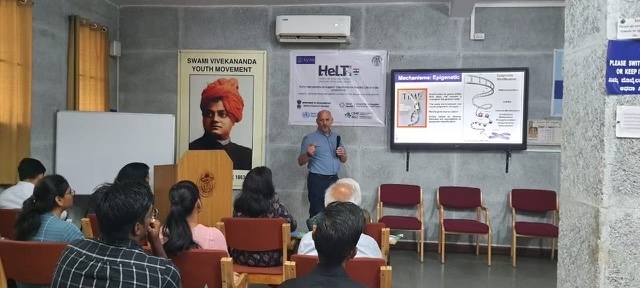 During his visit to India, Dr. #SteveMatthews, PI of <a href="/helti_org/">HeLTI</a>-India, gave 2 presentations on #DOHaD at #Vivekananda Memorial Hospital, Saragur. #Helti
<a href="/svym/">svym</a> <a href="/DOHaD_Society/">International DOHaD Society</a> <a href="/Dohadcanada/">DOHaD CANADA</a> <a href="/uoftmedicine/">Temerty Medicine</a>