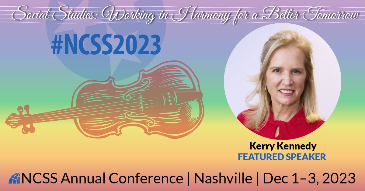 #ICYMI, Kerry Kennedy will be taking the #NCSS2023 stage this December! A human rights activist and lawyer, Ms. Kennedy has devoted more than 40 years to the pursuit of #equaljustice, and the protection of basic rights. Save your spot to hear her speak: hubs.li/Q01Xkrgj0
