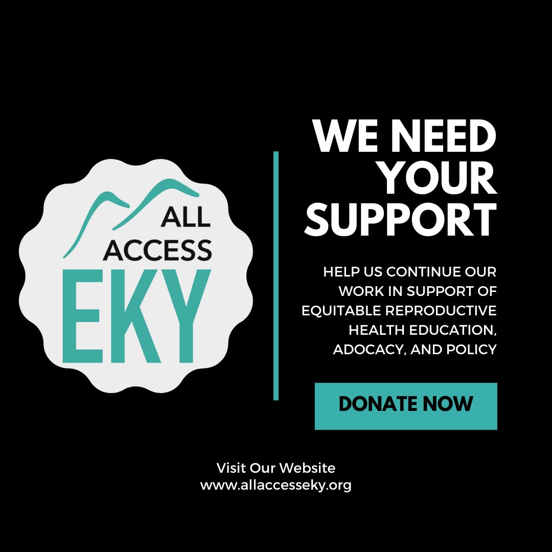 We are working to ensure all Kentuckians have access to all contraceptive options &amp; reproductive health services. But we need your support to make this possible❗Please consider making a donation to help us support those in our community: loom.ly/6D5RvWY