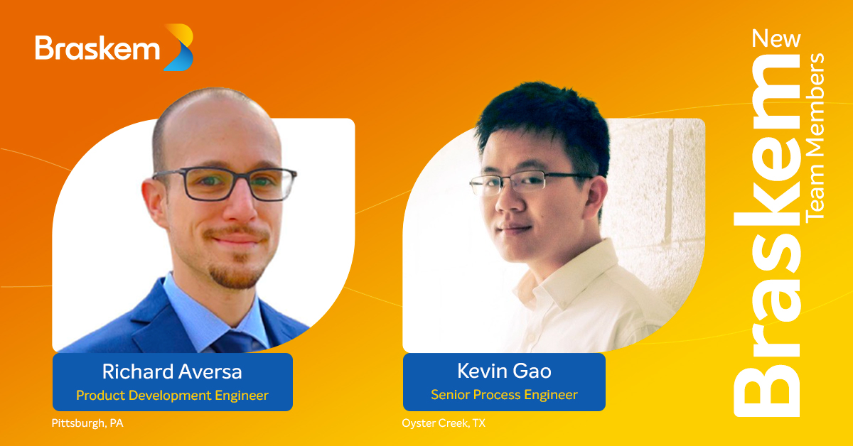 braskem's tweet photo. Let's give a warm welcome to our newest team members! 🎉

#Braskem #newhire #welcometotheteam https://t.co/qsCDWfNcq3