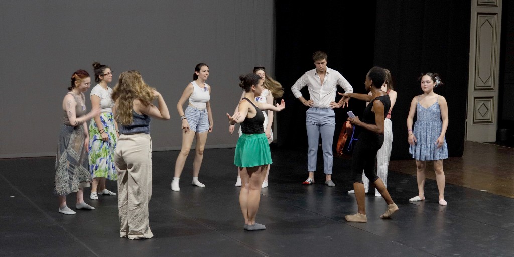 RiderUniversity's tweet photo. Our talented performing arts students lit up the stage at the Meeting of European Theatre Academies in Florence, Italy! Hosted by Accademia Teatrale Di Firenze, the conference brought together prestigious theatre arts institutions for groundbreaking workshops and performances.🎭 https://t.co/EMoKvS8L6t