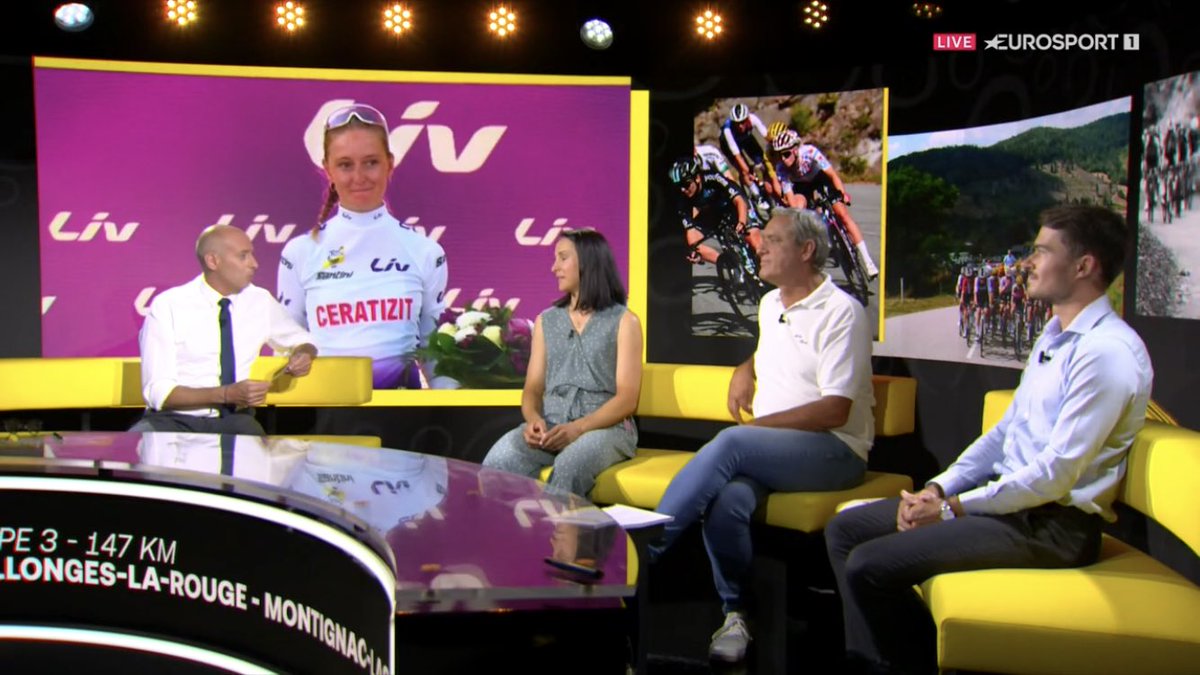 GDiGrazia's tweet image. Le  #TDF2023 filles sur @Eurosport_FR c’est comme pour les garçons !

LIVE avec @RoisDeLaPedale

#MemePassion #LesRP