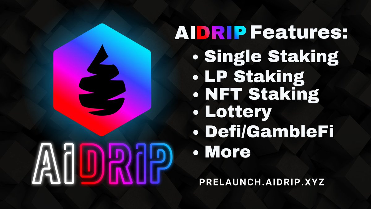 AiDrip & wDRIP tweet media