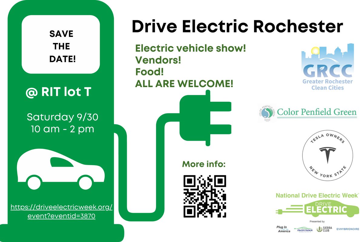 SAVE THE DATE! Register (free) here: driveelectricweek.org/event?eventid=…

#ElectricVehicle #electricvehicleshow