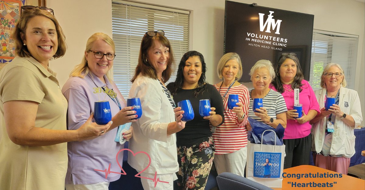 30 days - 30 friends - $30 Challenge is complete! Team winners the "Heartbeats" were the leaders in this special anniversary year fundraiser. $70,600 was raised by the 12 teams. 

#vim #vimhhi #vimclinic #volunteersinmedicine
#vim30years
#hiltonhead #daufuskie