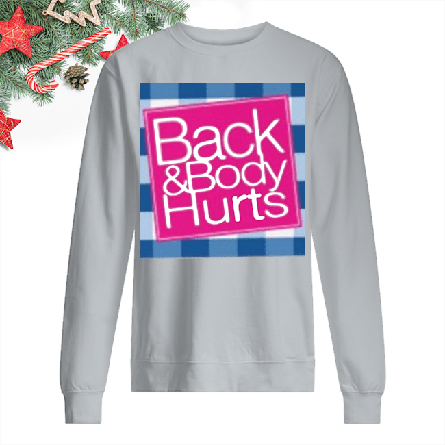 Viralshirtt's tweet photo. Viral Shirt This Week is Back and Body Hurts Cute Funny Essential T-Shirt
 #Hurts #Tshirts #Fashion #FashionTrends #Fashionista #FashionBlogger #MensFashion #Womens #Design #Fashionable #makeorwell #Vaccine #Elon #trends #fictionagain #ineedshirt #Tate #IvankaTrump #tuesdayvibe https://t.co/ztDcNZBXxP