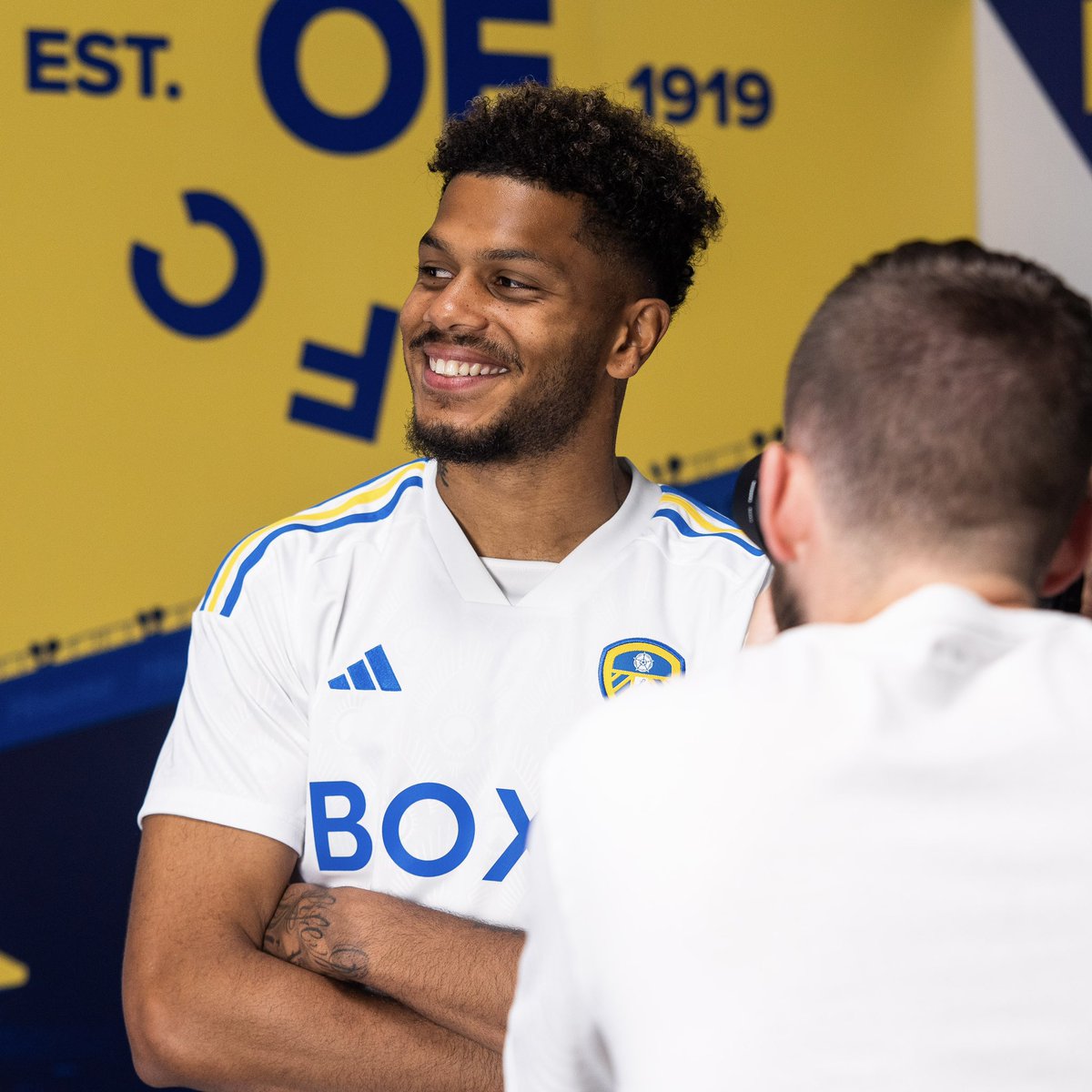 LUFC's tweet image. 😁 That smile! @georgi_hrt
