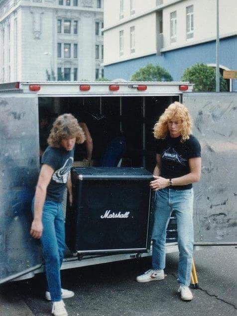 Metallica 1982🤩🤘
#Thrashmetal  #Heavymetal @RonMcGovney @DaveMustaine @Metallica #Metallica