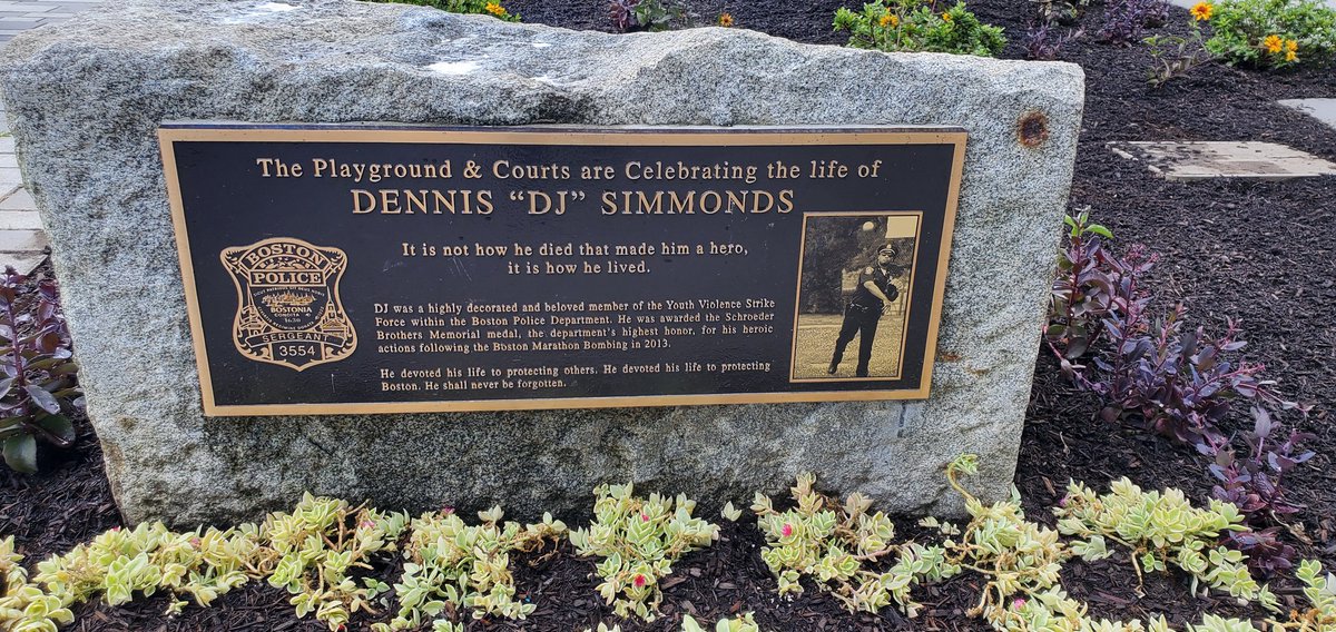 JoshAl1256's tweet photo. Honoring fallen hero Sergant Dennis DJ Simmonds playground @Harambeepark
@BostonParksDept @CityOfBoston @BPDPCGross @bostonpolice https://t.co/R405yGgVoQ