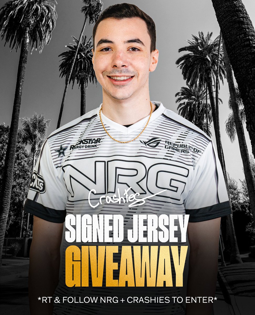HE HAS LINEUPS. WE HAVE SIGNED JERSEYS.

ENTER THE NRG CRASHIES SIGNED JERSEY GIVEAWAY!
✅ Follow <a href="/NRGgg/">NRG</a> &amp; <a href="/Crashies/">FNATIC crashies</a>
✅ RT this post
✅ Reply with a 🏹 for our fav Sova