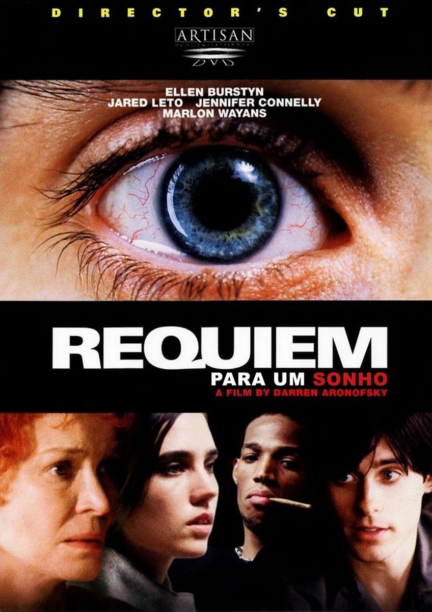 thiagobarata87's tweet photo. Eita! O pesadíssimo drama "Requiem para um Sonho" reapareceu no catálogo do Prime Video. Eu não tenho estômago para rever esse filme do diretor Darren Aronofsky. E vocês? https://t.co/Fpos0BRoRr