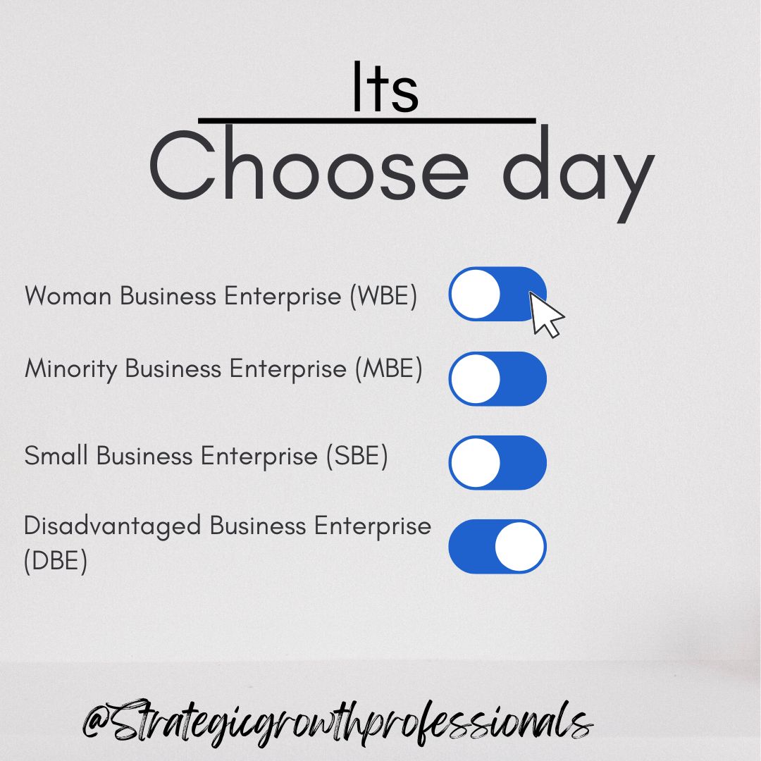 StrategicGrowt5's tweet photo. You potentially qualify for any of these state certifications. Choose one and our team of professionals will thoroughly review your business, industry standards, and other requirements to assist you in determining the most profitable certifications to obtain for your business. https://t.co/c0WtrERB7S