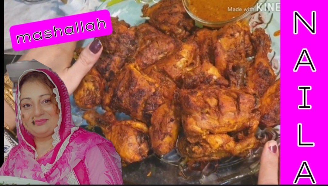 NailaKaaKitchen's tweet photo. #spicyfood #chickentikktandoori #chickenkarahi https://t.co/aUD1kaVG5b