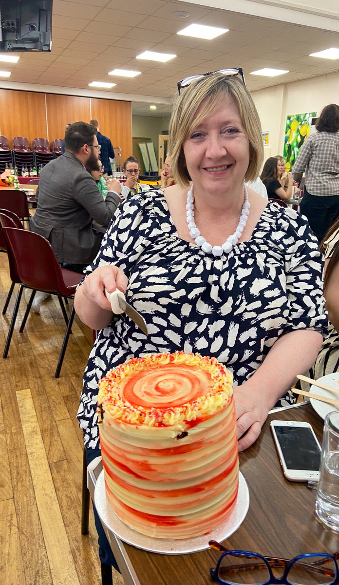 A big Thank You to Innovate <a href="/SchoolCatering/">Impact Food Group</a> for creating this beautiful spread for the Staff on the last day of term. Special shout out to Upper Site Chef Kathy and her team, especially for the beautiful Red Velvet cake made for Ms Pugh on her retirement ✨ #StAnnesEnfield