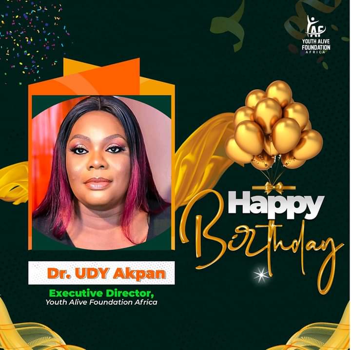 DynamicYouth7's tweet photo. Happy Birthday Dr. Udy Akpan
Executive Director, @TheYAFafrica 

May you love long, Dr. https://t.co/leWjXvSrqm
