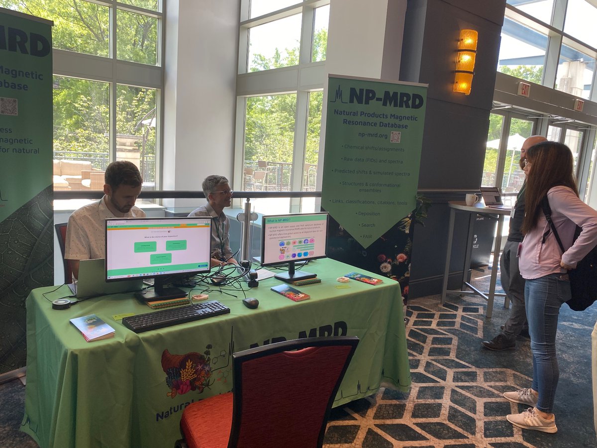 Nadja Cech (@nadjacech) on Twitter photo @NP-MRD at #ASP2023
Did you know that Journal of Natural Products <a href="/ACSPublications/">ACS Publications</a> now requires that any studies using NMR make raw NMR data available?
The Natural Products Magnetic Resonance Database (NPMRD) is a fantastic, free open access resource for NMR data deposition. @NP-MRD at #ASP2023
Did you know that Journal of Natural Products <a href="/ACSPublications/">ACS Publications</a> now requires that any studies using NMR make raw NMR data available?
The Natural Products Magnetic Resonance Database (NPMRD) is a fantastic, free open access resource for NMR data deposition.