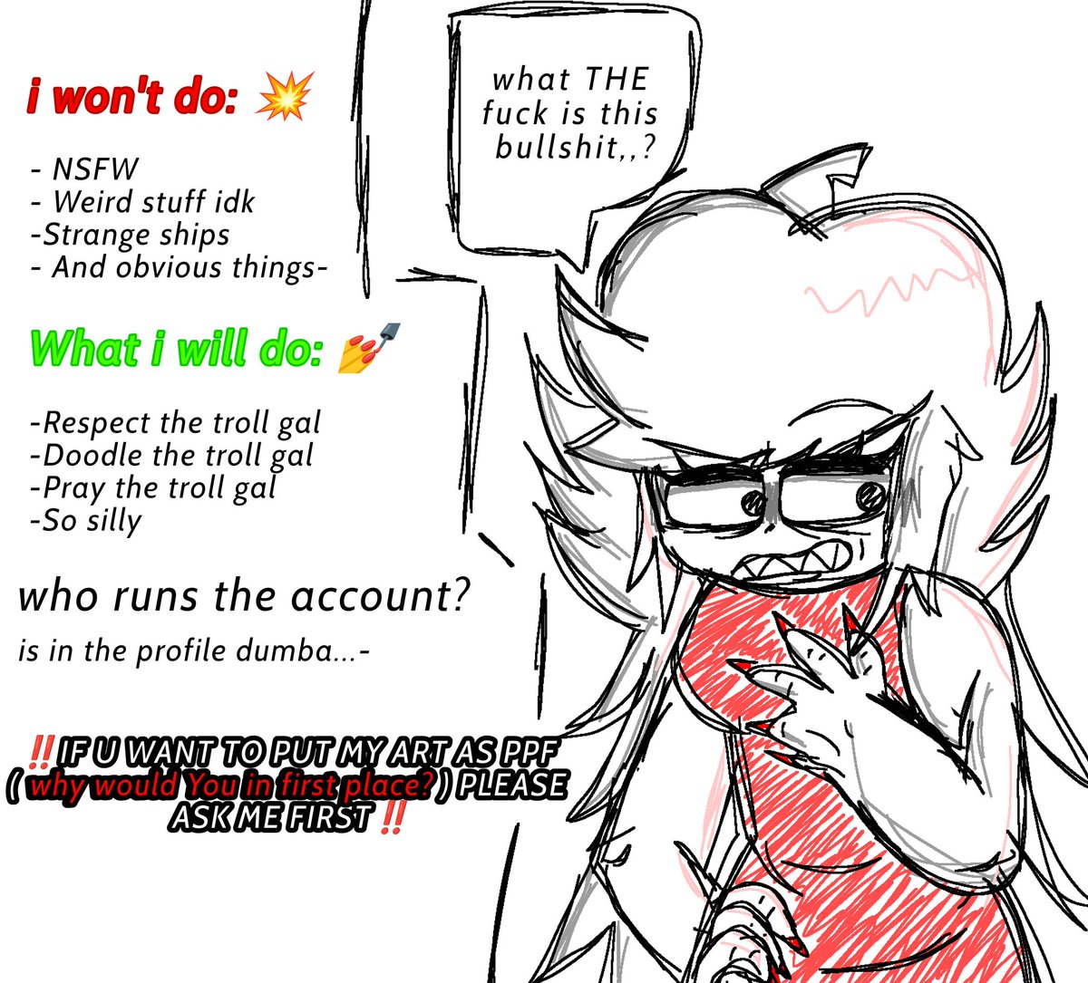 ( maybe ) Daily Troll GF Doodles!!! (@Daily_Troll_GF) / Posts / X