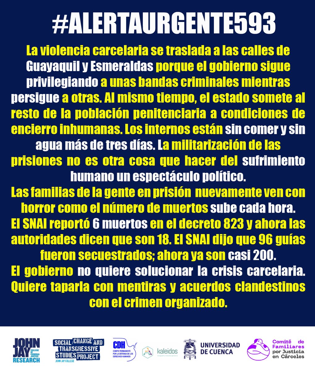 Observatorio de Prisiones 593 tweet media