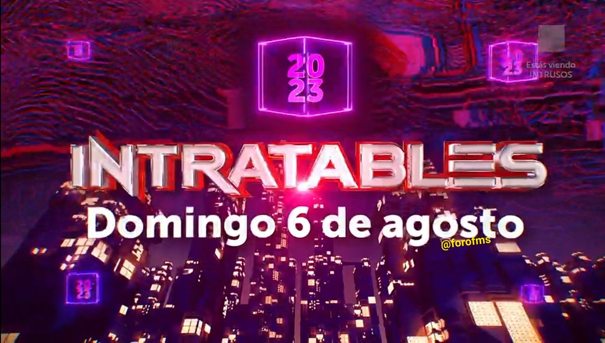 forofms's tweet photo. El Domingo 6 de Agosto vuelve #Intratables, con @ngmagaldi, por @AmericaTV. https://t.co/HyEs8L2Uf7