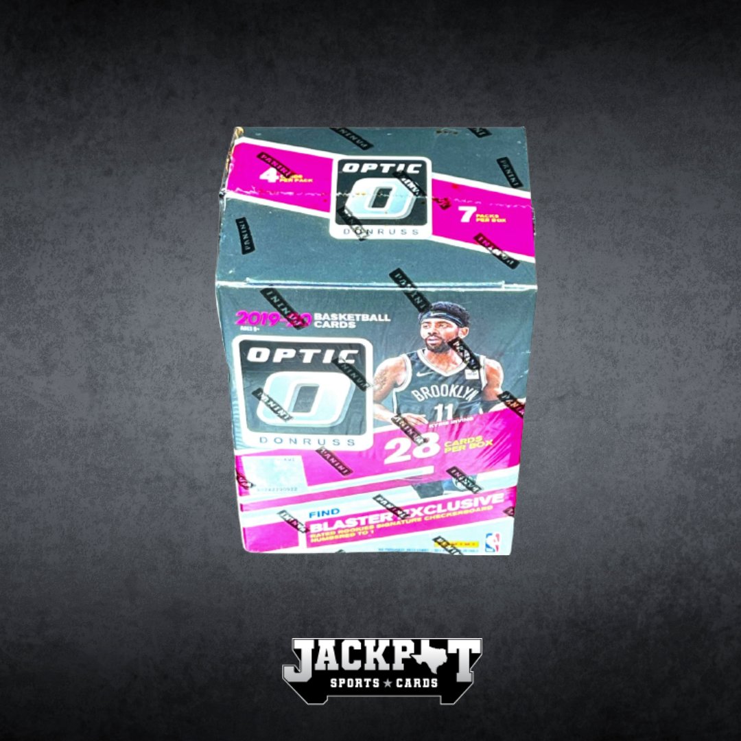 This 19/20 Donruss Optic Basketball Factory Sealed Blaster Box contains 7 packs with each containing 4 cards.
The 2019 NBA rookie class is loaded with talent and includes future NBA stars Zion Williamson, Darius Garland, and more! https://t.co/cioiwWgI8T
#sportscards https://t.co/4AxuKZrPL0