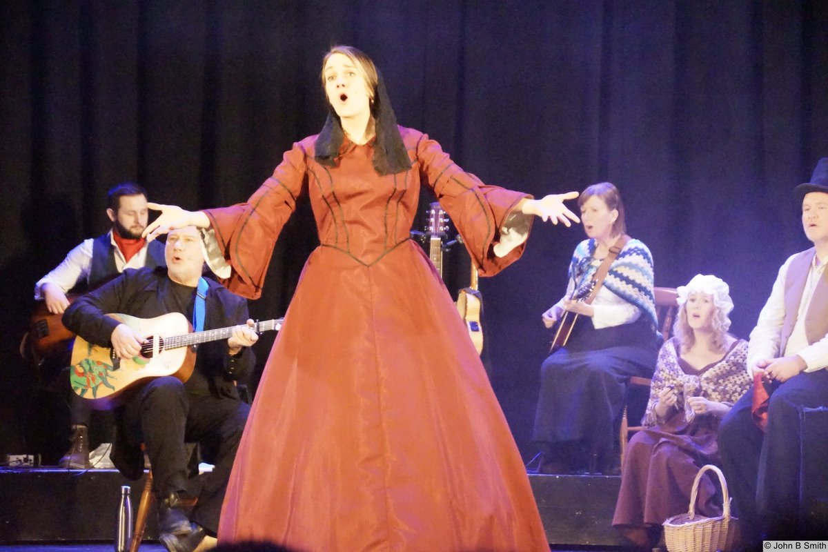 Getting ready to bring the show to <a href="/sidmouthfolk/">The Sidmouth Folk Festival</a>   Saturday 5 August 8pm at the Manor Pavilion.  Rosie Calvert takes on the lead role, pitting herself against dastardly Keith Donnelly.  But Whodunnit really?
<a href="/FinnCalvert/">Will Finn and Rosie Calvert</a>