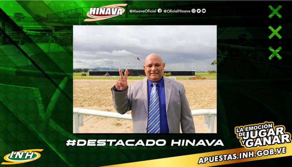 DestacadoHinava🏇| El entrenador Yondel Calderón ganó en 2 oportunidades en la R14 del óvalo Valenciano. 

♦️En la 2da. competencia triunfó con "Selket" y en la 5ta. carrera con "Azzam".

#Hipismo