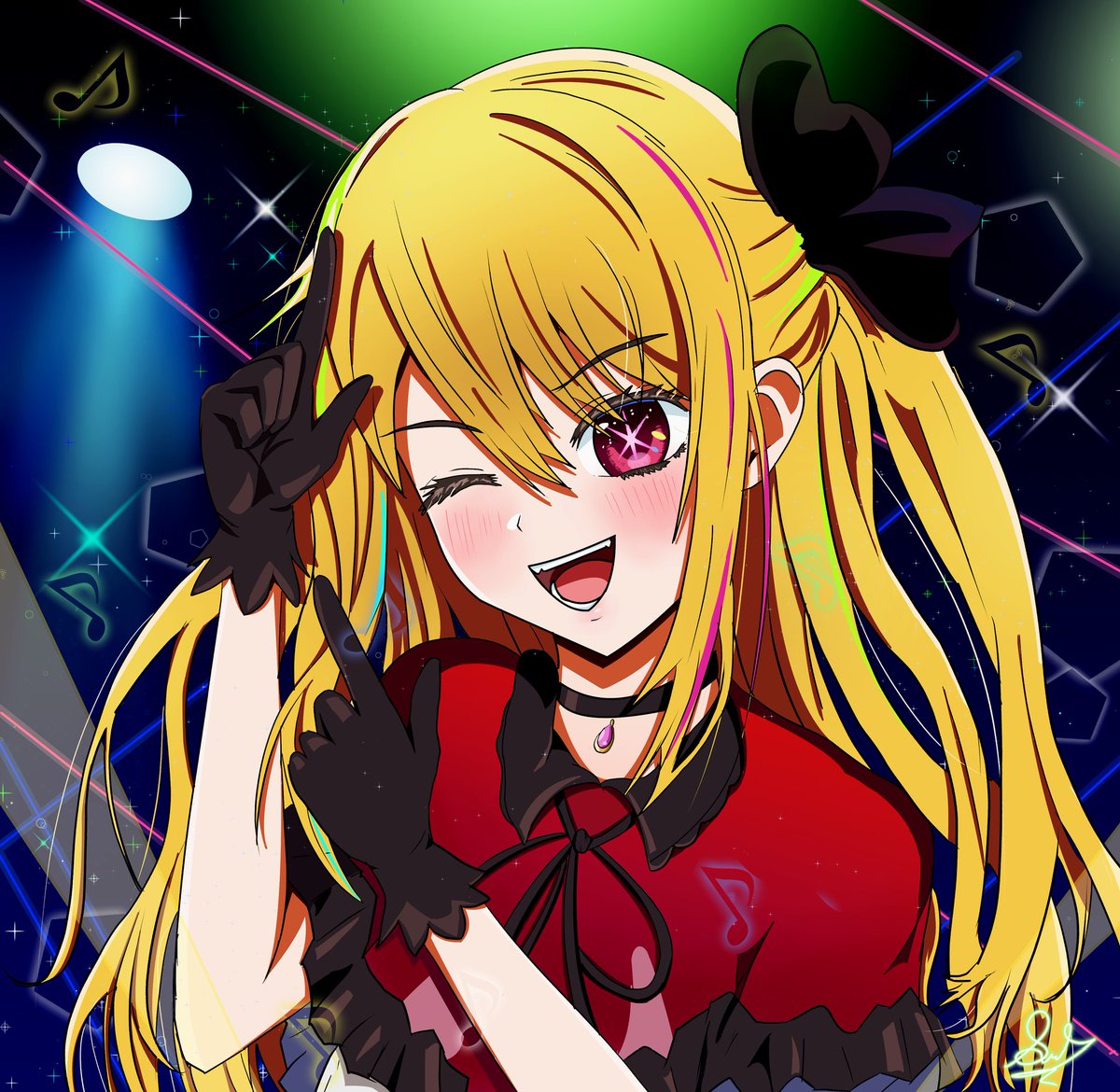 SRTNexus13's tweet photo. Drawing of Ruby from Oshi no Ko. I can't wait for a season 2! So I made myself a screen saver 🤣

#anime 
#rubysupremacy #ruby #aisupremacy #ai #oshinoko #bkomachi #timelapse 
#idole #startrain #fyp #animegirl https://t.co/lot6KP5fNY