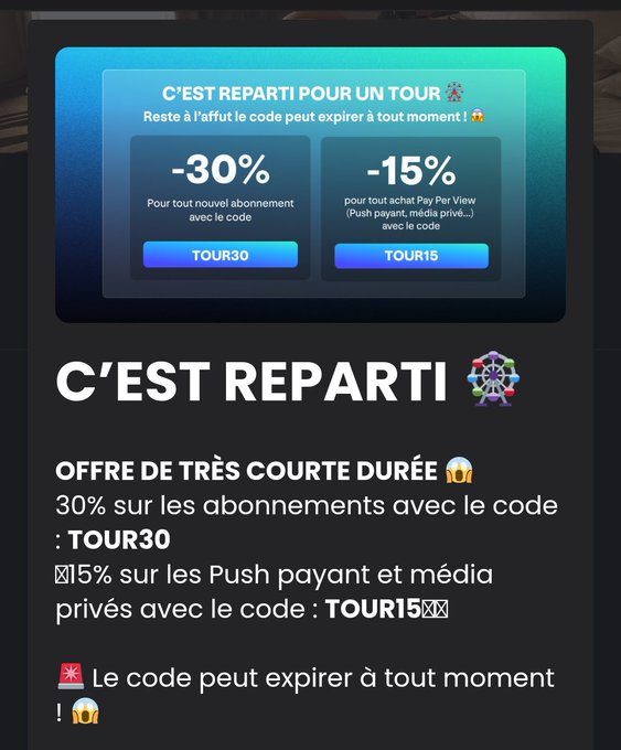 Fais vite ! https://t.co/mNP9DuOIxA https://t.co/eNjxVU1T5I<a href="/tag/footfetish"class="tags"><span>#footfetish</span></a><a href="/tag/nude"class="tags"><span>#nude</span></a><a href="/tag/pussy"class="tags"><span>#pussy</span></a><a href="/tag/boobs"class="tags"><span>#boobs</span></a><a href="/tag/soles"class="tags"><span>#soles</span></a>
