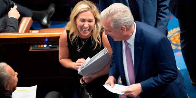 Marjorie Taylor Greene has won, Republicans to announce "impeachment inquiry" against Biden.

After months of congressional "investigations" in which a few "whistleblowers" testified to Congress and one whistleblower was found to be a Chinees spy, Republicans are yet to show