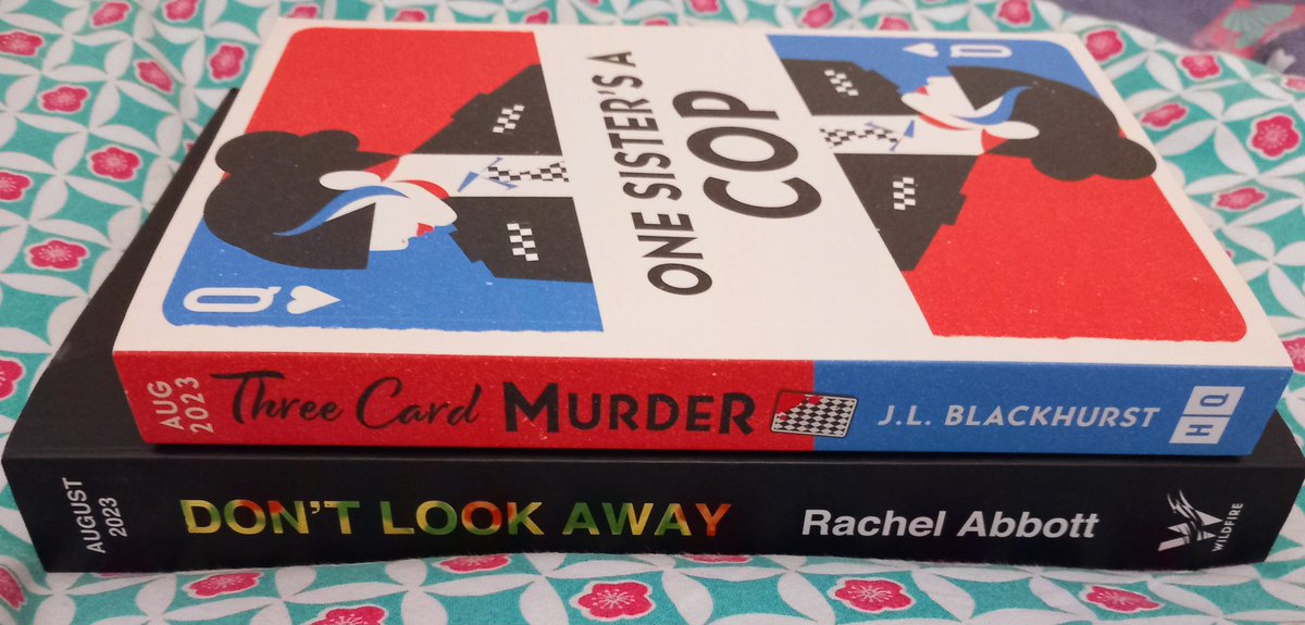 So let's do a giveaway!

Two #proofs not out until #August

#DontLookAway by <a href="/RachelAbbott/">Rachel Abbott</a> 
#ThreeCardMurder by #JLBlackhurst

Follow me and stick around, Rtweet this tweet and tag some #BookChums.

UK only sorry!

Winner drawn Friday 1800! 

     🤞🤞Good Luck🤞🤞