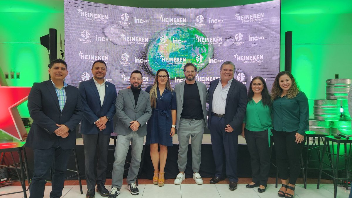 Desde <a href="/adiemsp/">ADIEM</a>  unimos fuerzas con <a href="/Heineken_MX/">Heineken MX</a> por un Mañana más Verde! 🍀💧

Agradecido por haber sido parte del inspirador evento #HEINEKENGreenChallenge, donde celebramos y apoyamos el emprendimiento verde y su impacto en un futuro sostenible. ¡Unamos esfuerzos para fomentar