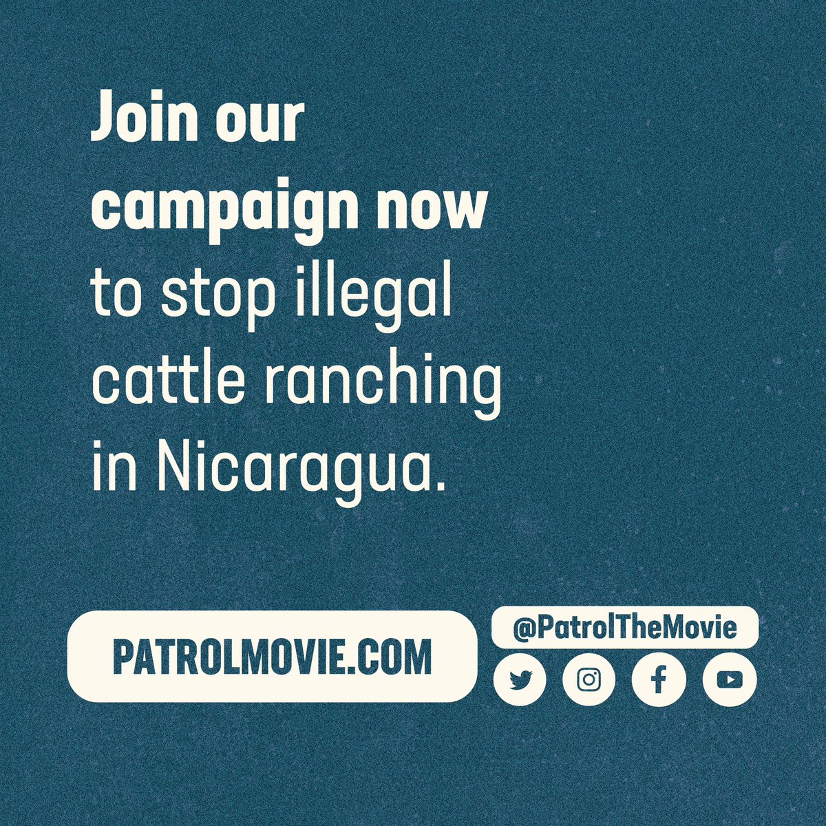 PatrolTheMovie's tweet photo. Please join Leo and our call-to-action by signing our petition and open letter to Congress! #SOSIndioMaiz #ConflictBeef
2/2 https://t.co/s9EKKm9gvz