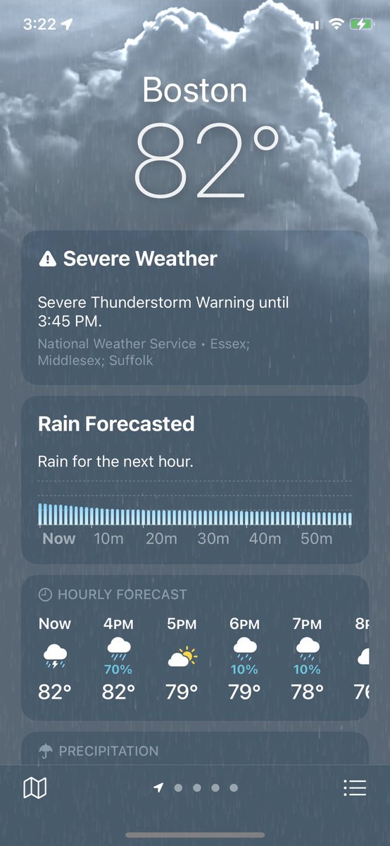itsflipjackson's tweet image. I should have known.. can’t be a regular New England day without being sunny and summer to rainy and WACK 🙄😅😭🥲🤝 #OHWORD 👀