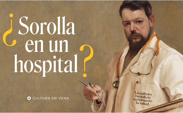 Este mes de agosto, @CulturaEnVena_  quiere que Sorolla beneficie seriamente la salud de los vecinos de cinco pueblos de la Comunidad Valenciana. 

En paralelo, habrá talleres y conciertos: tinyurl.com/2th9vj88
#SorollaEnUnHospital