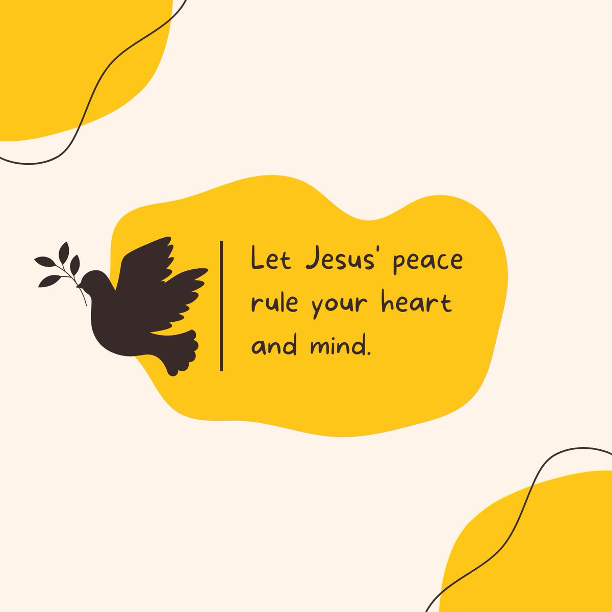 sarahbowling's tweet photo. 🙌🕊️ Let Jesus' peace reign in your heart and mind. 💖 Discover tranquility in His loving embrace. #PeacefulHeart #JesusLove #FindSerenity #Christ #Amen #Peace #EncouragingQuote https://t.co/QE750sA1Mx