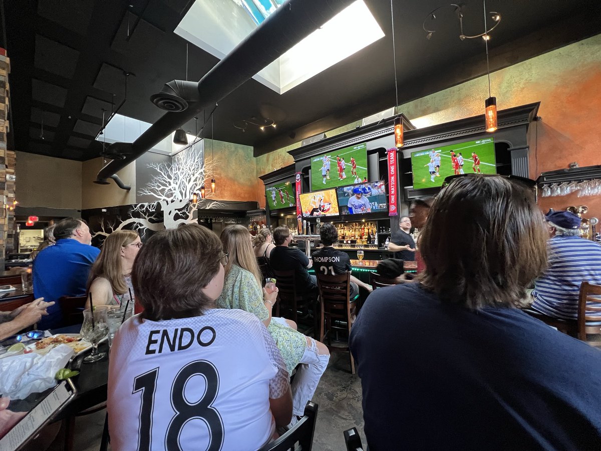 USA USA USA! The Women's World Cup is on!
Watch USA play Netherlands at 6 PM on WEDNESDAY. Enjoy delicious food and a COLD beer &amp; cocktail from a great seat! ⚽️