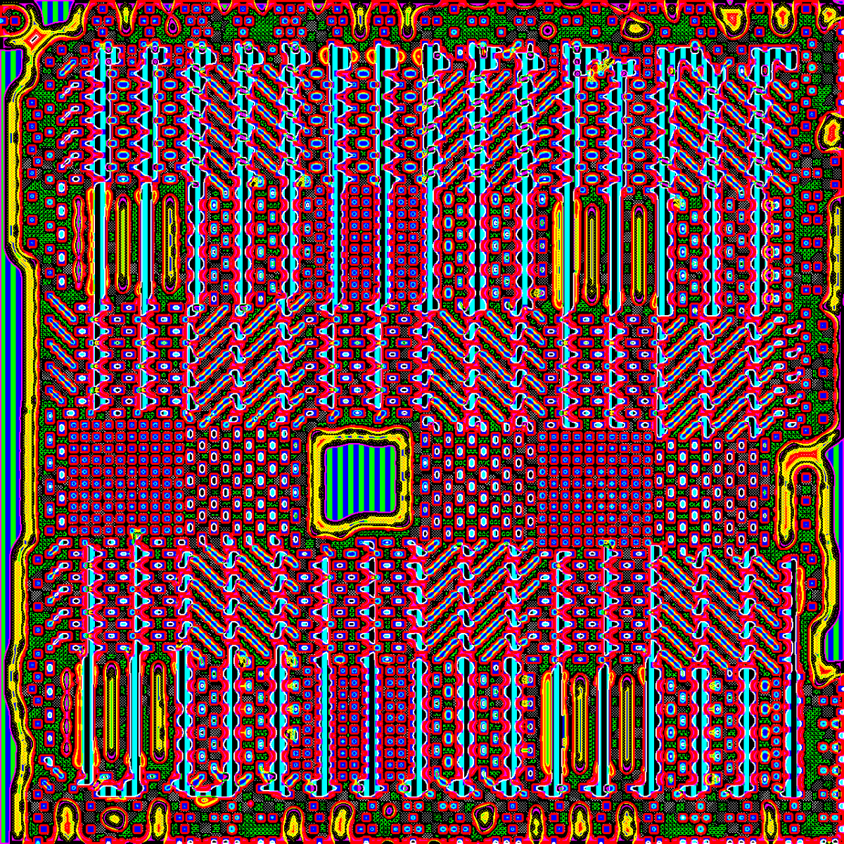 Today's Pixel Rug: teia.art/objkt/829858 🔎 IPFS 10240 × 10240 - ipfs.io/ipfs/QmacwG5US…