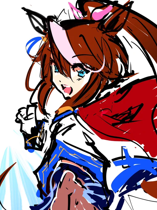 「行こっ!トレーナー!」 #ウマ娘