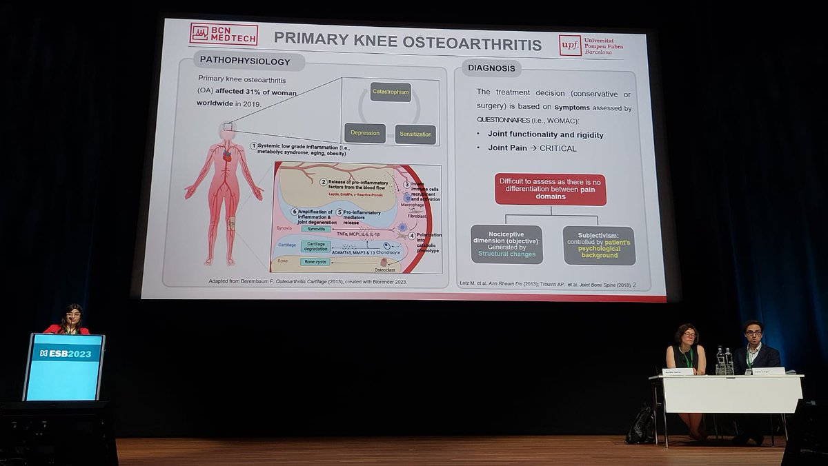 mariasequ96's tweet photo. Delighted to have presented on the main stage at the ESB2023 as a candidate for the Best Student Award. Grateful for this wonderful opportunity. Many thanks to my supervisors and all co-authors. @JeromeNoailly @BCN_MedTech @UPFBarcelona https://t.co/c1smWQHhFz