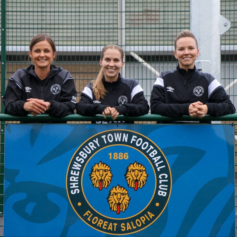 shrewsburytown's tweet photo. Shrewsbury Town Women have appointed Leanne Rimmer, Brogan Cook and Chloe Hudson-Jones as directors as the team embarks on an exciting new chapter 🙌

🔷🔶 #Salop