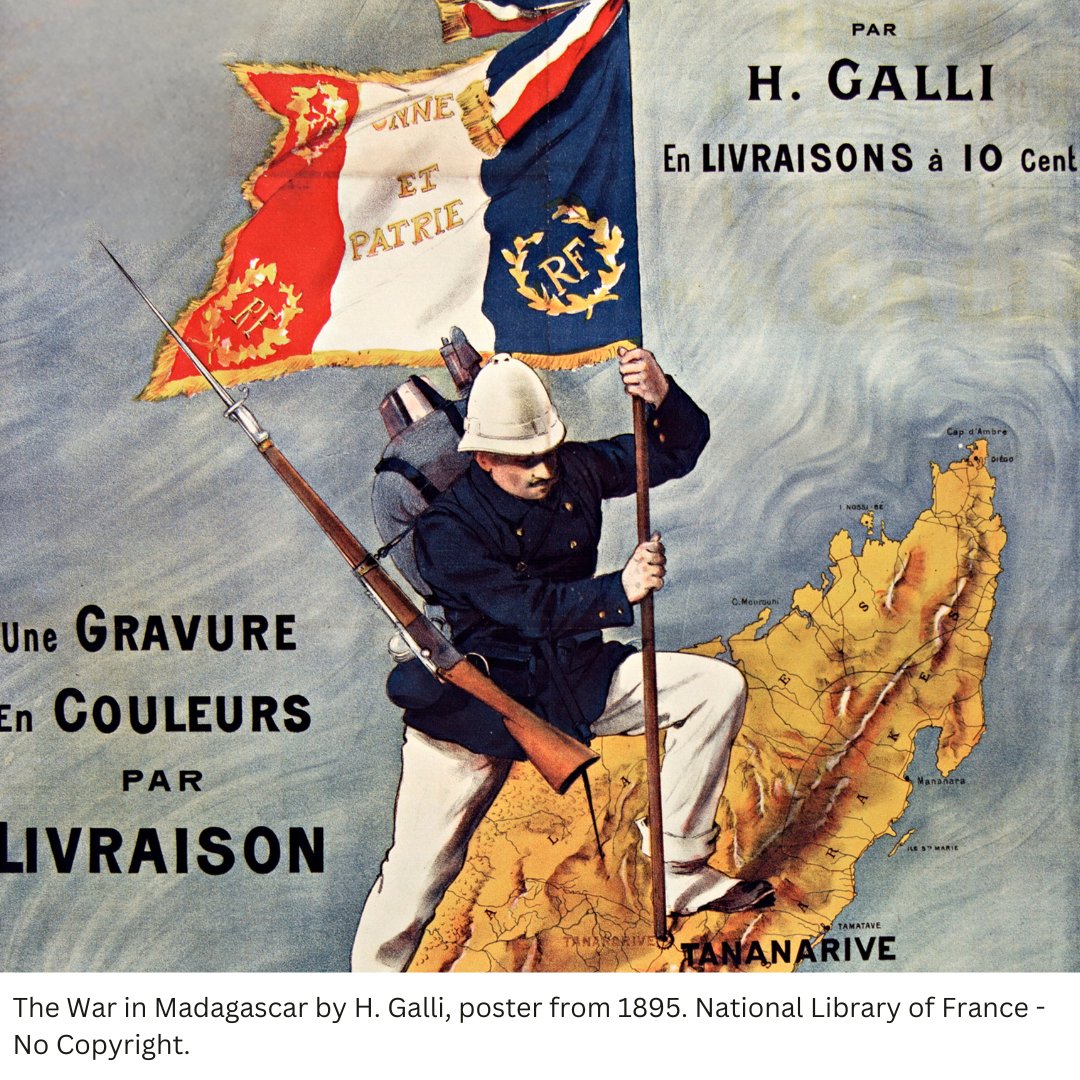 HistoryToday's tweet photo. The world’s fourth-largest island was among the prizes of Europe’s ruthless African land grab. When one American diplomat made plans for his own enterprise, he soon found that the French had other ideas.

✍️ @deborahsbauer on machinations in #Madagascar 🧵 1/5 https://t.co/0wvNSf1NnY