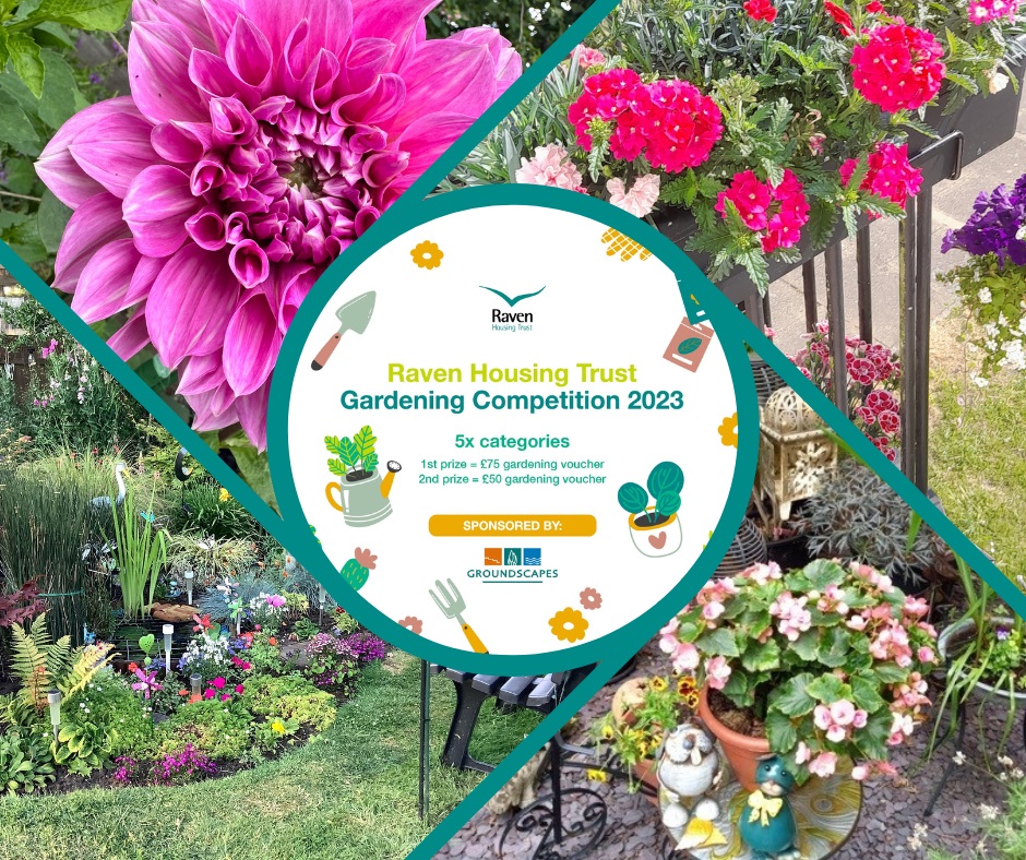 You've got a few days left to enter our gardening competition. Here's a taster for some of the entries we've had so far!  To enter send up to three photos with your name and address to raven.comms@ravenht.org.uk. Find out more here - orlo.uk/FjLME