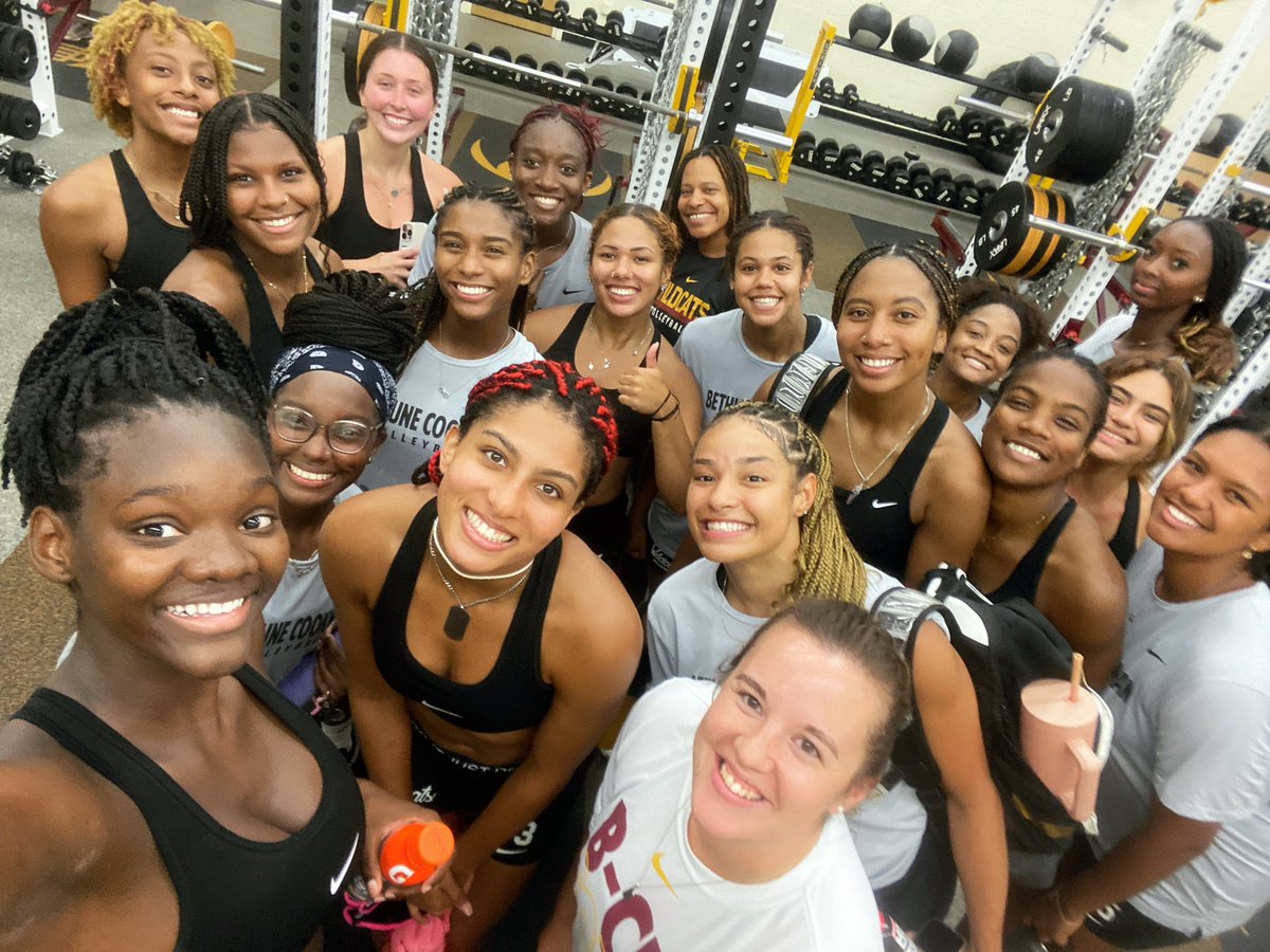 BCUStrengthCond's tweet image. SMILE 😁 if you’re ready to see @BCUvolleyball take on the #SWAC !
