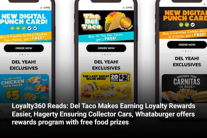 MJohnsonLoyalty's tweet image. Loyalty360 Reads: @DelTaco Makes Earning Loyalty Rewards Easier, @Hagerty Ensuring Collector Cars, @Whataburger offers rewards program with free food prizes

Read here: ow.ly/LAHL50PkJyp
#loyaltyprograms #rewardsprograms #cx