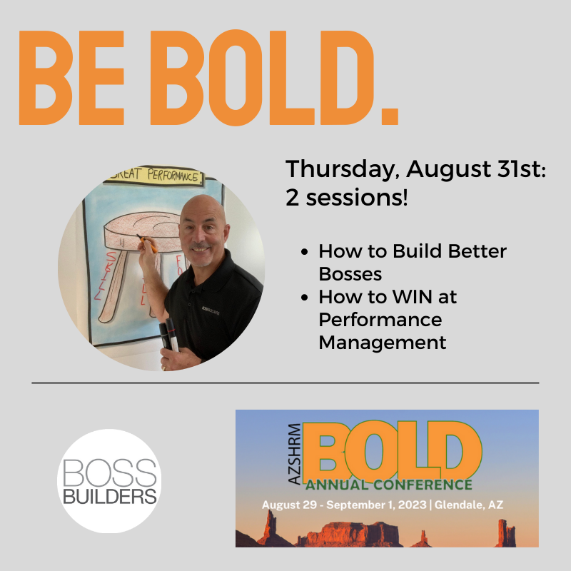 Join Boss Builders at the 2023 AZSHRM Annual Conference! 🗣️💼 Arizona's BIGGEST HR Conference is back with 3.5 action-packed days of excitement! 🎙️✨

Don't miss this amazing event! Register now: cvent.me/wW5O1E

#SHRM #AZSHRM2023 #HRConference #HRpros #BossBuilders