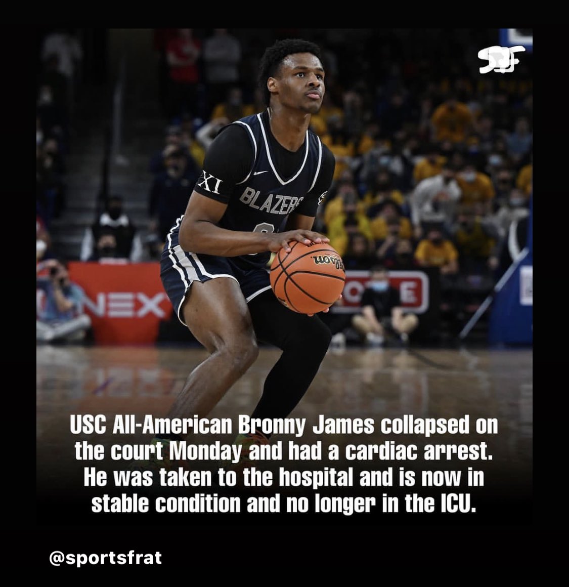 TheSingingDoc's tweet image. LeBron James’ son… 
As Doctors remain “baffled.” #baffled