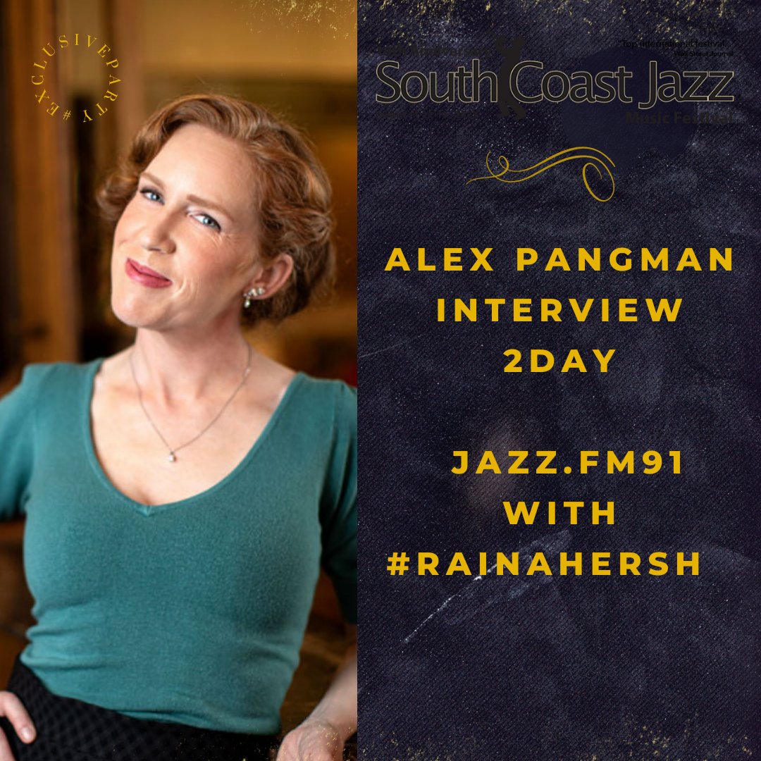 Join us for an exclusive interview with <a href="/AlexPangman/">Second Wind Singer</a>, the JUNO-nominated singer known as Canada's Sweetheart of Swing, on 2Day JAZZ.FM91 with #RainaHersh! Listen to it here  southcoastjazz.com/copy-of-august…
You're invited to enjoy Alex Pangman at Harmony Square Brantford on August 13th.