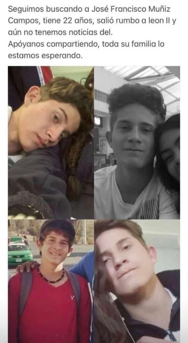 Omaroseguera's tweet photo. 🚨🚨 COMPARTAN 🚨🚨

Se busca a este brother 🙏
Vamos a encontrarlo con ayuda de todos 👍 https://t.co/YDtqfiXoHF