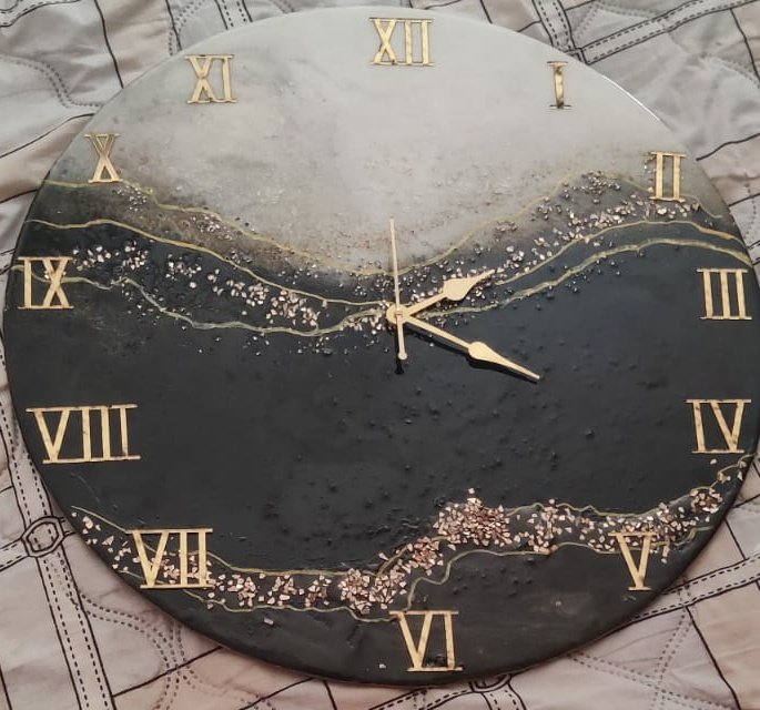 anu2181's tweet photo. Last art piece made by me....!!
#resinclock https://t.co/LGlr205POi