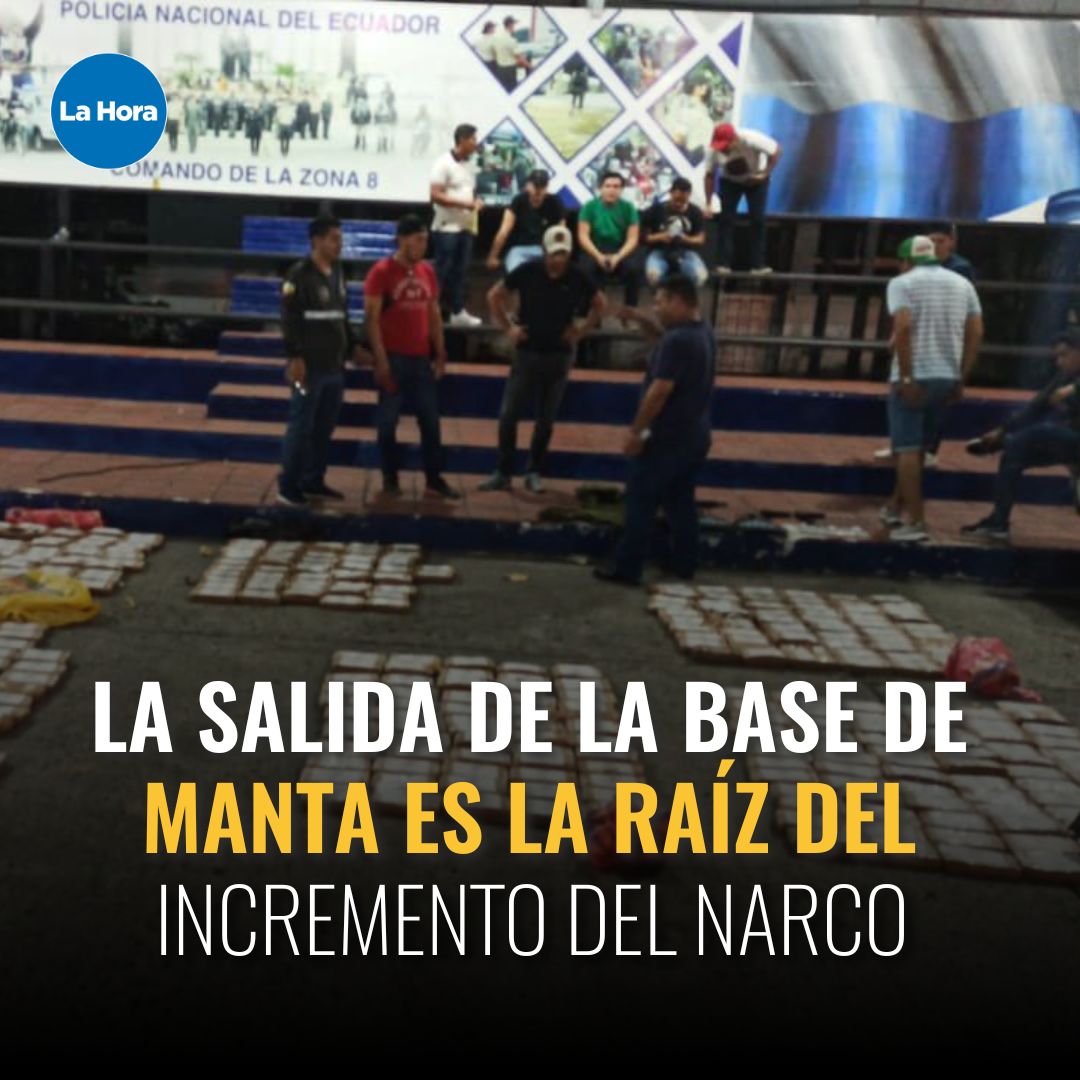 La salida de Estados Unidos de la base de Manta despejó el camino para que las bandas delincuenciales operen ⚠️. Te contamos cómo ha escalado la violencia en el país 👉🏼 bit.ly/43HLpgH